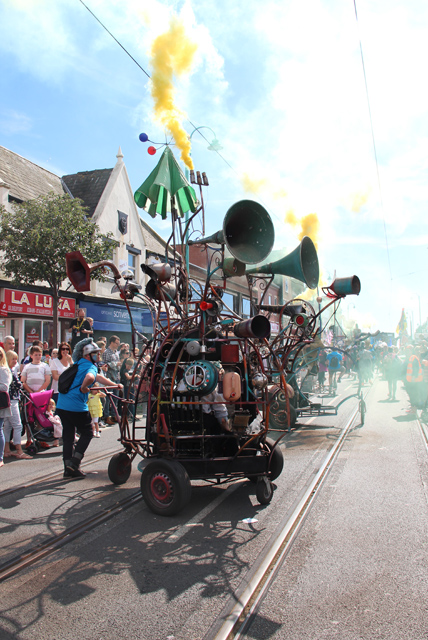 The Hurly Burly in action at Spare Parts Parade 2016